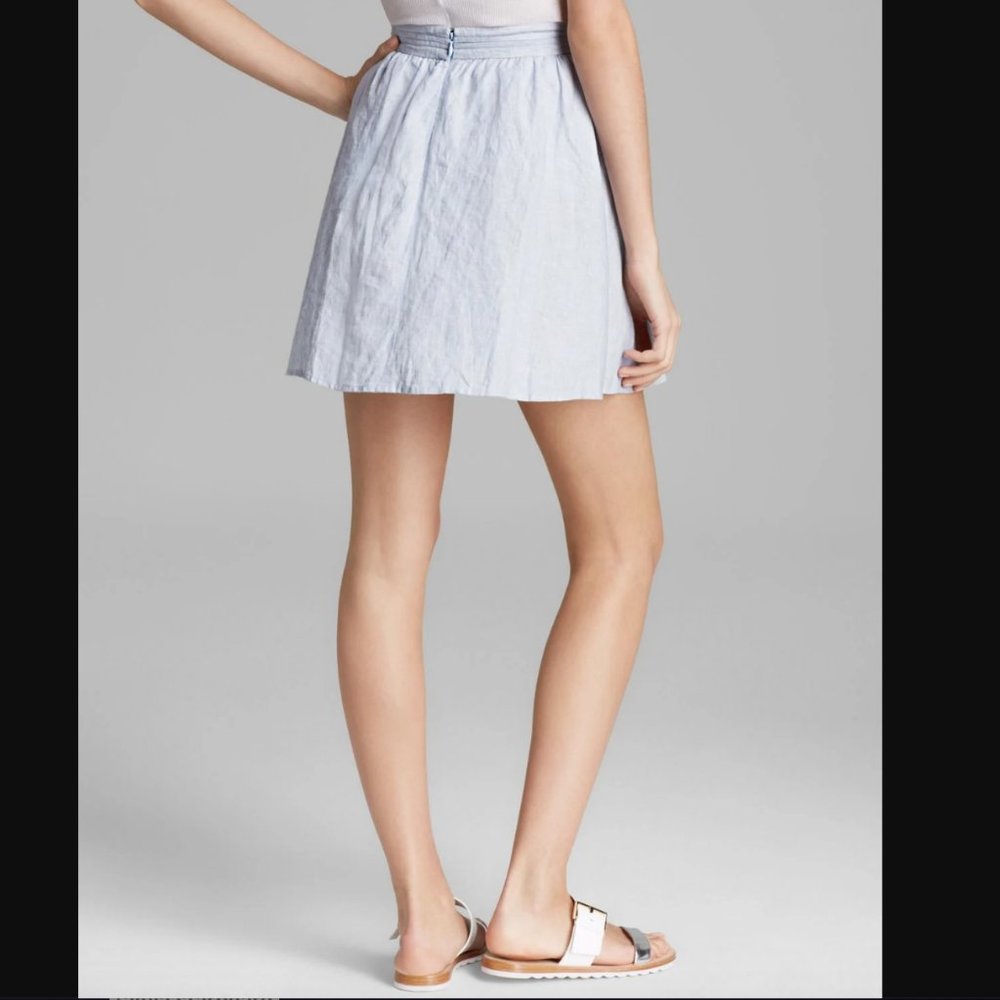 Joie 'Kaylea' Chambray Linen Skirt